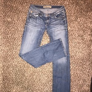 Big star boot cut jeans